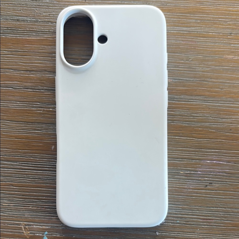 Sleek White Phone Case